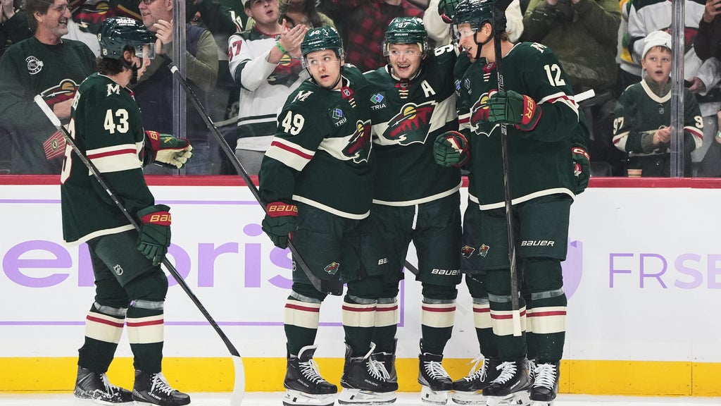 Kaprizov, Wallstedt lead Minnesota Wild to 2-1 victory over Columbus Blue Jackets — WCCO / CBS Minnesota, Burnsville Sports news