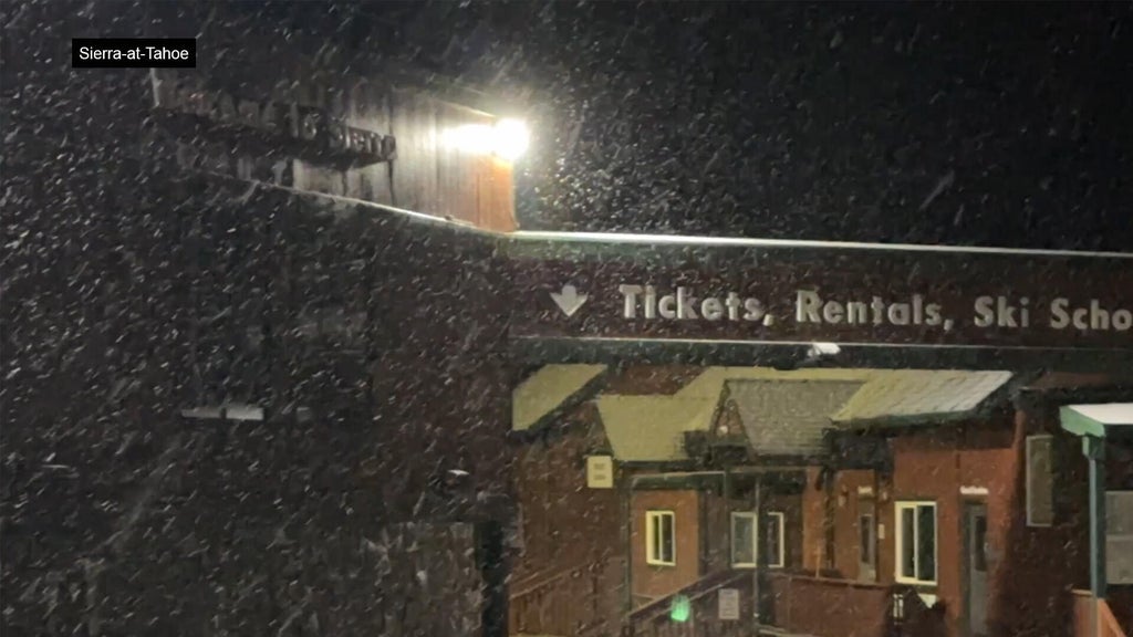 Northern California Sierra sees some early-season snow — CBS Bay Area (KPIX), Burnsville Sports news