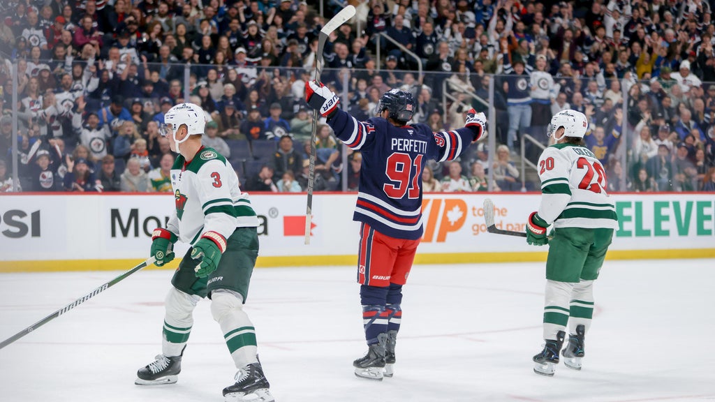 Jets beat the Wild 5-2 as Cole Perfetti scores 2 goals — WCCO / CBS Minnesota, Burnsville Schools news