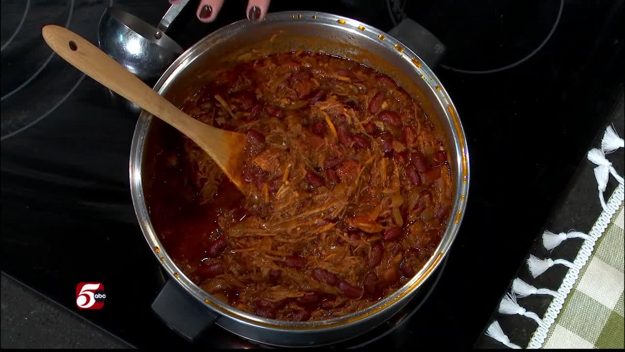 Chili with shredded pork — KSTP 5, Burnsville Arts news