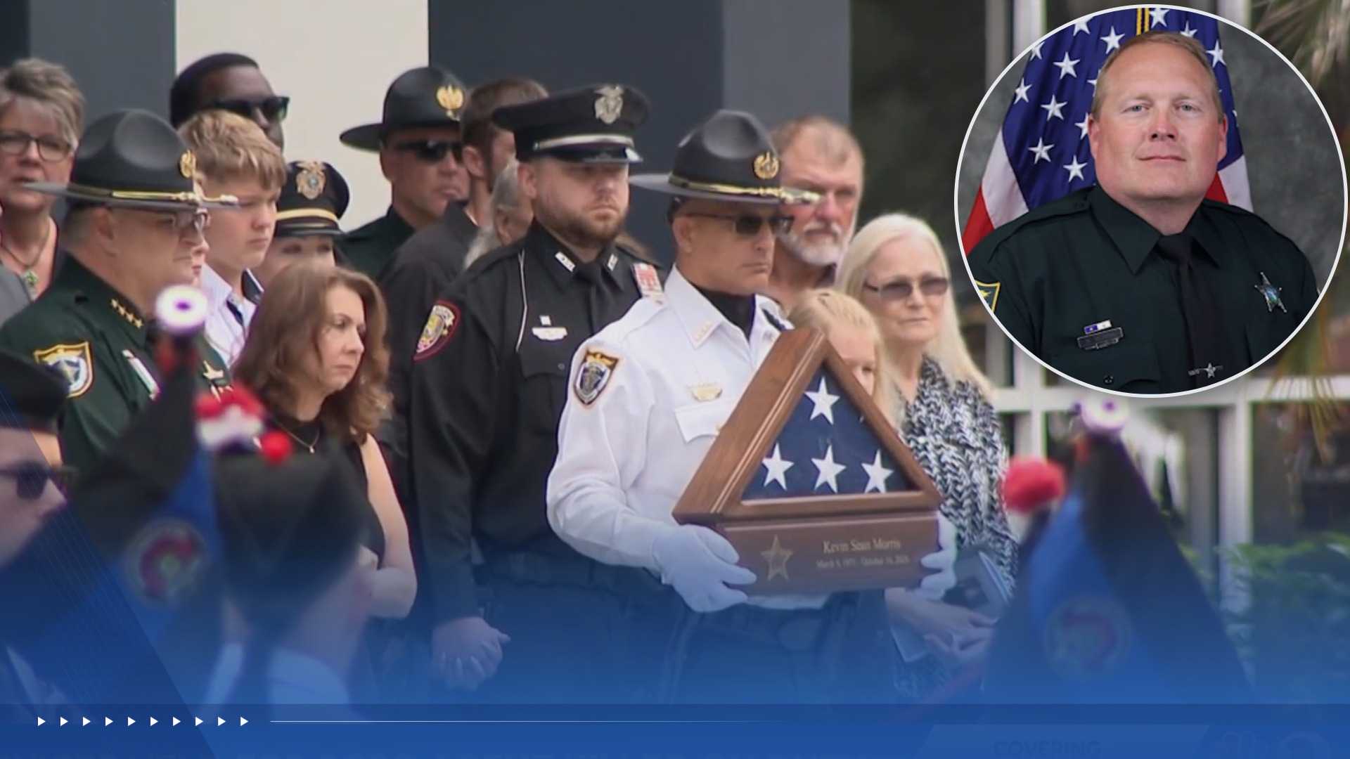 Service held to honor Brevard County agent killed in wrong-way crash — WESH 2 Orlando, Burnsville Community news