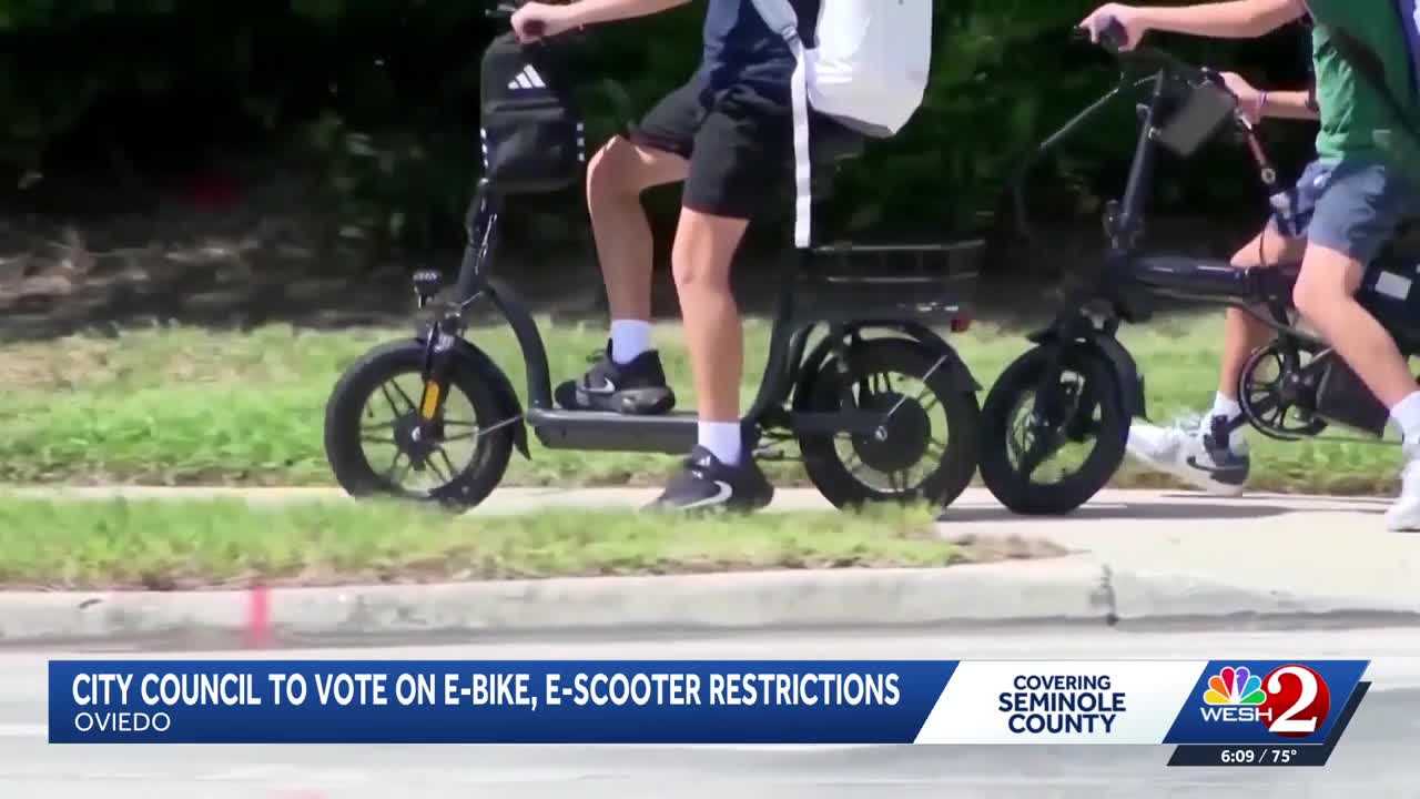 Oviedo city council to vote on micromobility rules to improve sidewalk safety — WESH 2 Orlando, Burnsville Government news