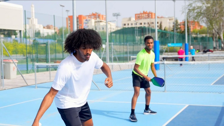 Smashing Stigma: Pickleball for men's mental health — KARE 11 Local, Burnsville Health news