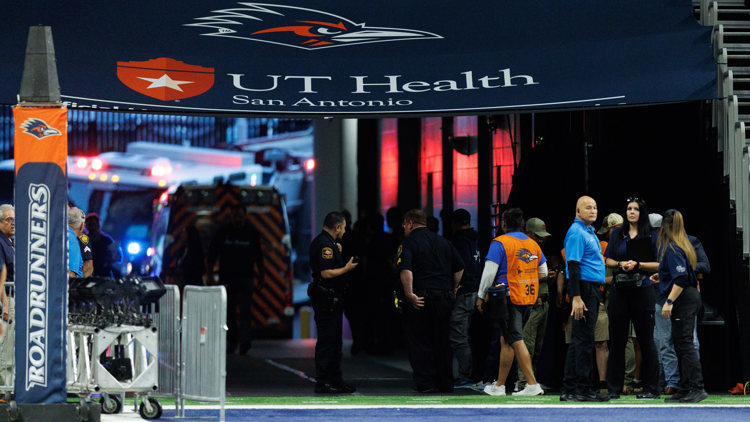 Military member dies after falling while rappelling from Alamodome's ceiling before UTSA vs. Navy game — NewsWest 9 (Permian Basin), Burnsville Sports news