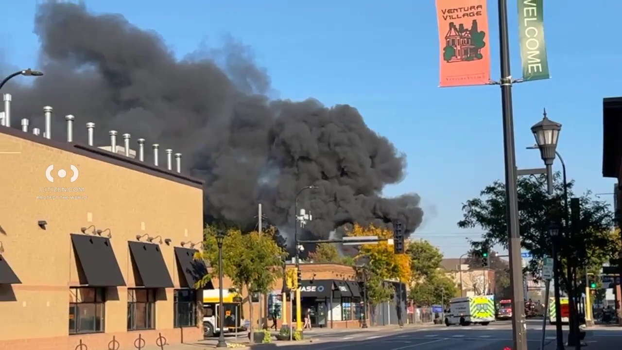 Minneapolis fire crews battle 3-alarm blaze at commercial building — FOX 9