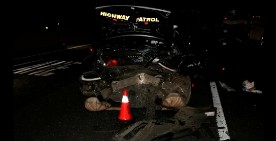 Dashcam: Tesla driver claims he was asleep on self-driving before hitting CHP cruiser, injuring 2 — FOX 9, Burnsville Community news